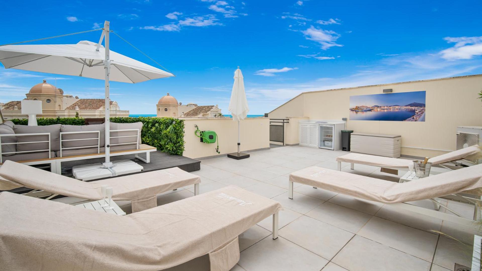 Cosmo Beach With Seaview Between Cancelada And Estepona Exterior foto